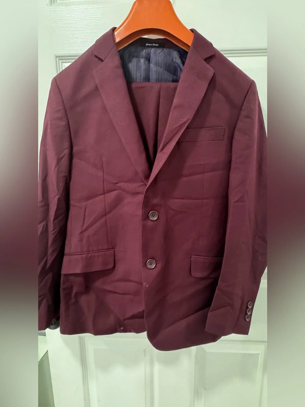 Giorgio Fiorelli Men's Burgundy Sport Coat